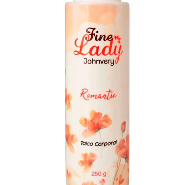Talco Corporal Fine Lady Romantic 250 Gr