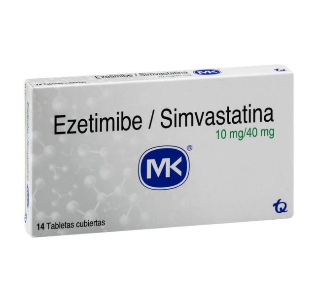 Ezetimiba Simvast 10 20M 14Tb MK