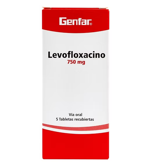 Levofloxacino 750 Mg 5 Tbs Gf(3%+)