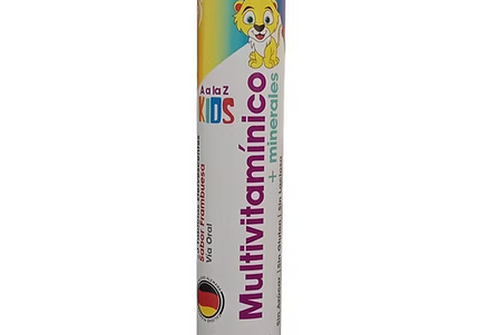 Az Kids Multivitaminas + Minerales Tubo