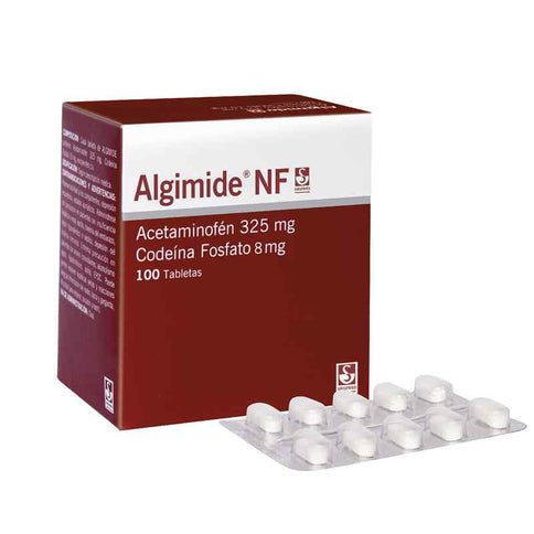 Algimide Nf 325/8 Mg 100 Tbs Acetaminofen/Codeina