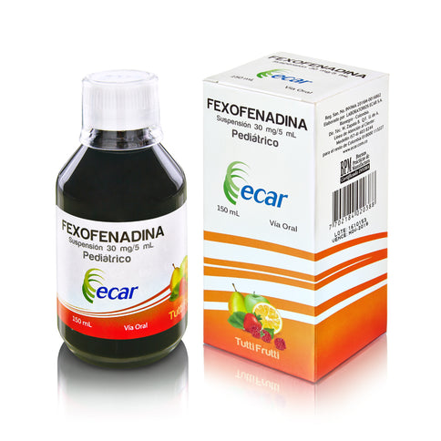 Fexofenadina 30Mg/5Ml Jarabe 150 Ml Ecar