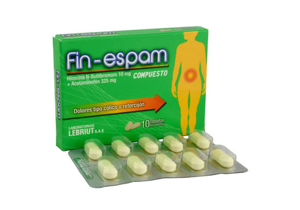 Fin - Espam 10 Mg 10 Tabletas