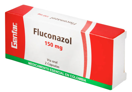 Fluconazol 150 Mg 2 Capsulas Gf