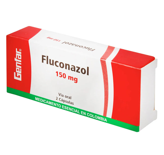 Fluconazol 150 Mg 2 Capsulas Gf
