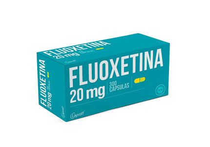 Fluoxetina 20 Mg 300 Capsulas