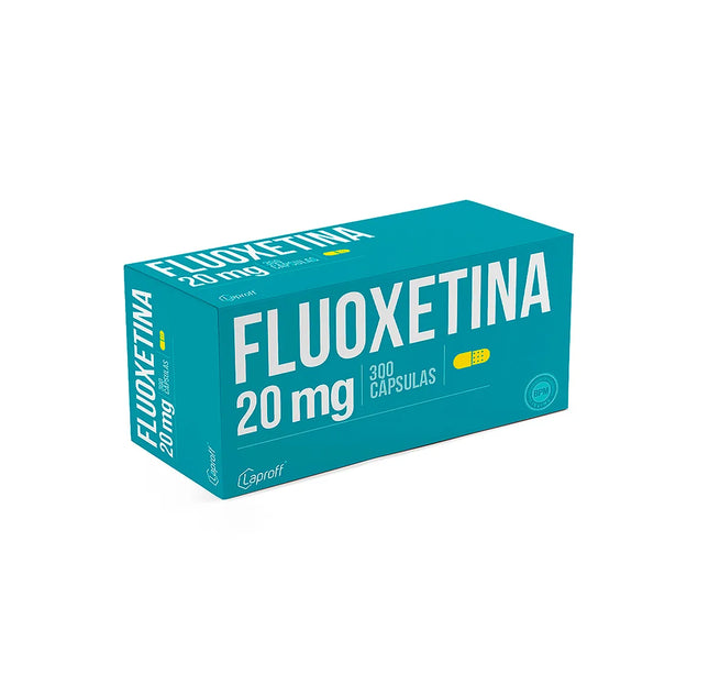 Fluoxetina 20 Mg 300 Capsulas