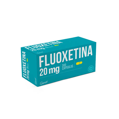 Fluoxetina 20 Mg 300 Capsulas