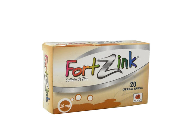 FORTZINK 20 MG 20 CBG