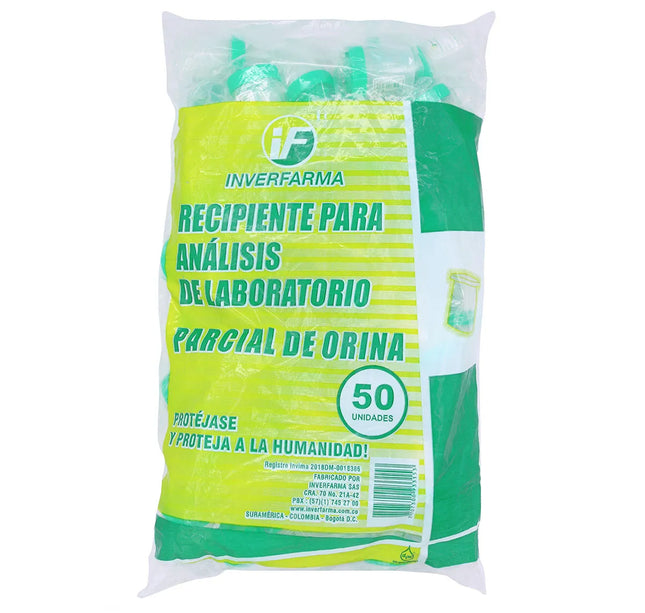 Frasco Orina 50 Und Inverfarma