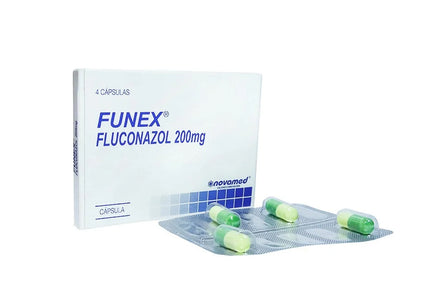 Funex Fluconazol 200 Mg 4 Capsulas