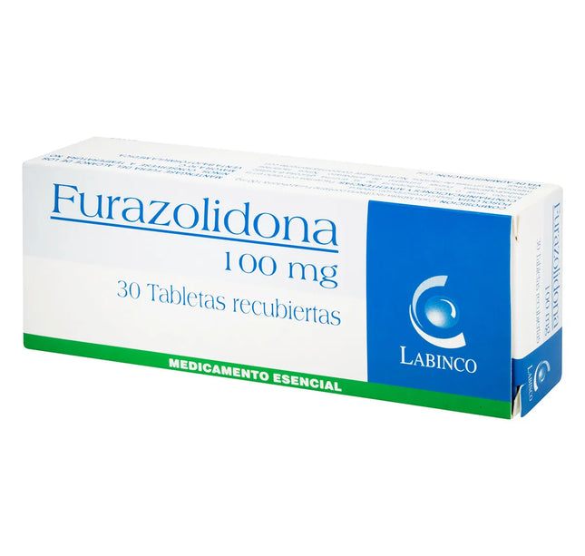 Furazolidona 100 Mg 30 Tabletas Lbc