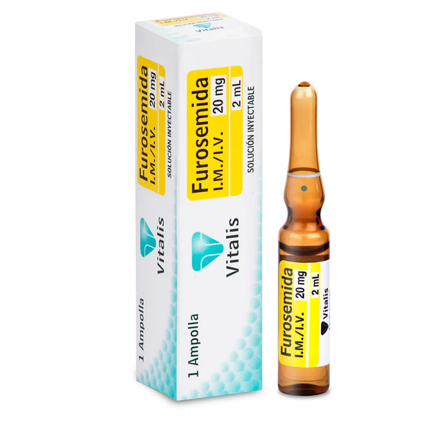 Furosemida 20Mg/2Ml 1 Ampolla Vt