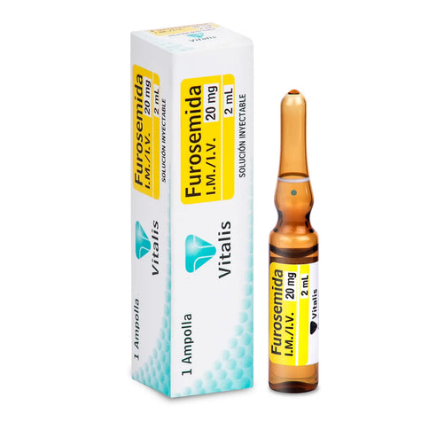Furosemida 20Mg/2Ml 1 Ampolla Vt