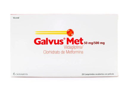 Galvus Met 50/500 Mg 28 Comprimidos