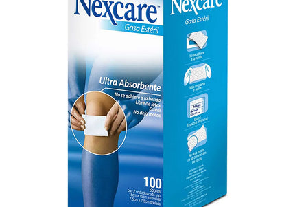 Gasa Nexcare 100 Sobres 200 Unidades 3M