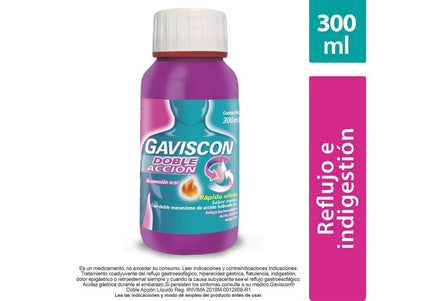 Gaviscon Doble Accion Suspension 300 Ml