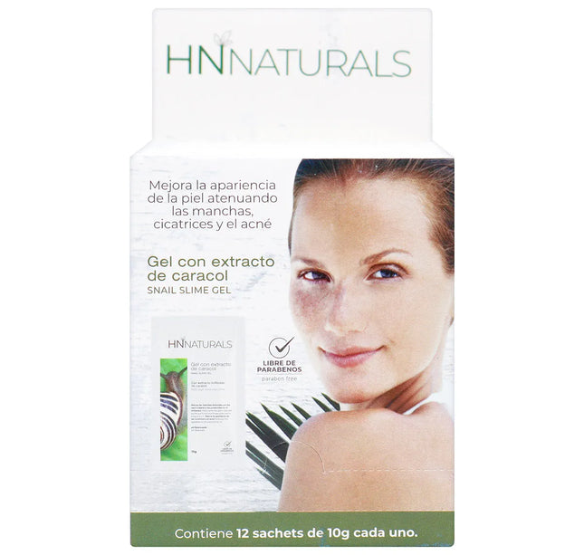 Gel Extracto Baba Caracol 10 Grs 12 Sobres
