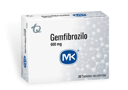 Atorvastatina 20 Mg 30 Tabletas Mk