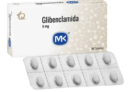 Glibenclamida 5 Mg 30 Tbs Mk