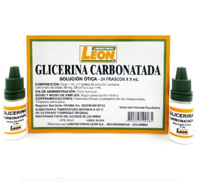 Glicerina Carbonatada 9 Ml Leon