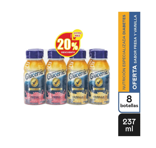 8Glucerna Rpb Vai.237 Ml P.E 20% Descuento