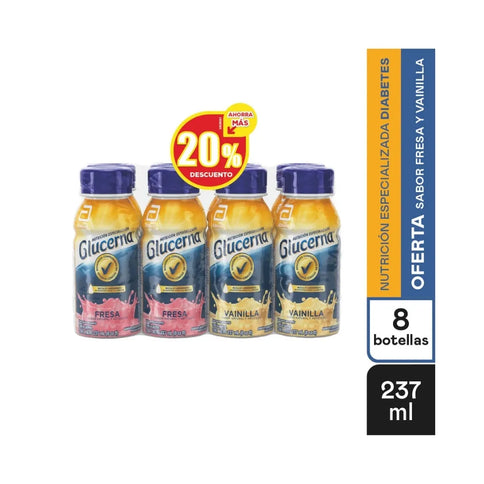 8Glucerna Rpb Vai.237 Ml P.E 20% Descuento
