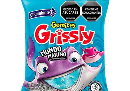 Gomas Grissly Mundo Marino 70 Gr