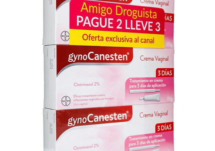 Gynocanesten Crema Vaginal 20Gr Pague 2 Lleve 3