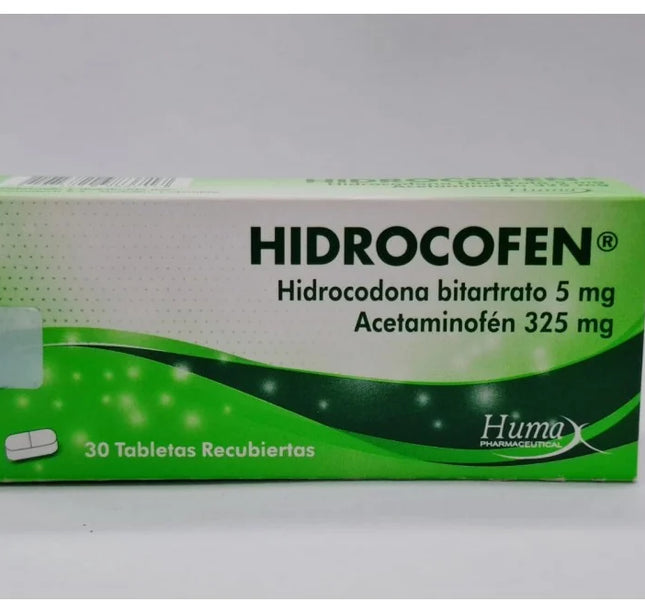 Hidrocofen 5Mg/325Mg 30 Tbs
