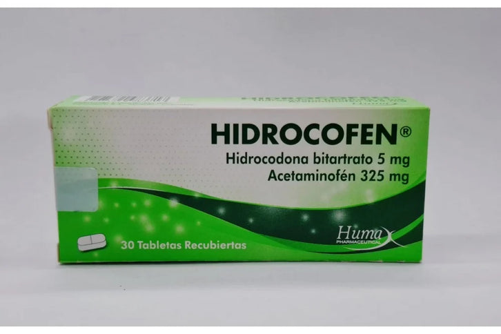 Hidrocofen 5Mg/325Mg 30 Tbs