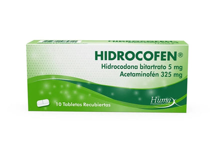 Hidrocofen 5Mg/325Mg 10 Tbs