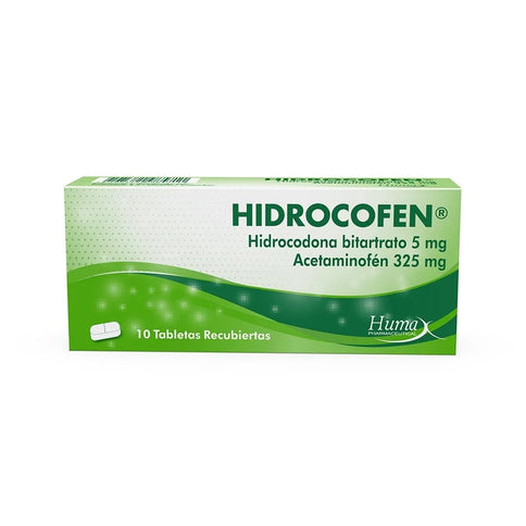 Hidrocofen 5Mg/325Mg 10 Tbs