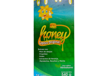 Honey Lyptus Hierbabuena 24 Sbs 540 Gr