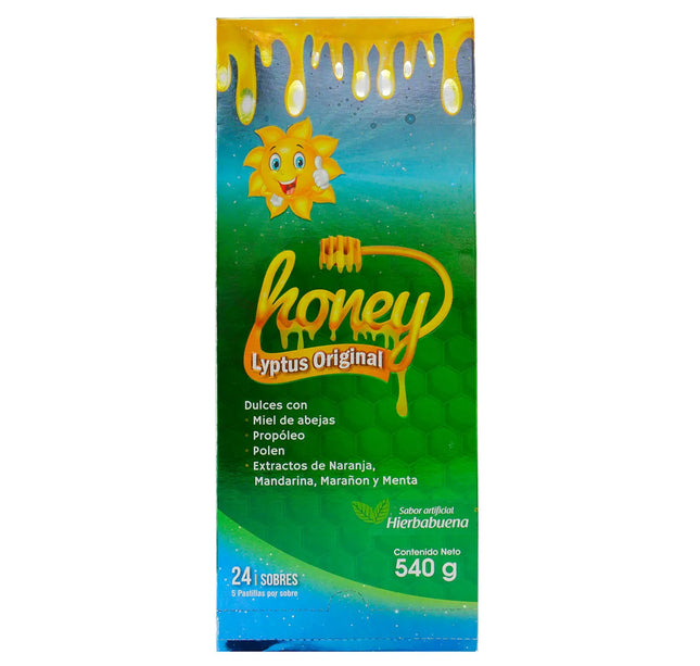Honey Lyptus Hierbabuena 24 Sbs 540 Gr