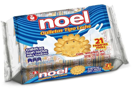 Galleta Noel Leche 21 Paquetes