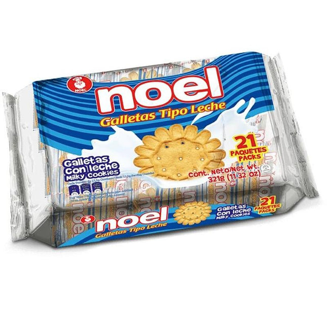 Galleta Noel Leche 21 Paquetes