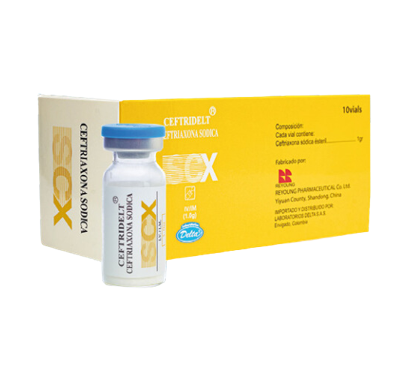 Ceftriaxona 1.0 G Solu.Inyecta.10 Viales