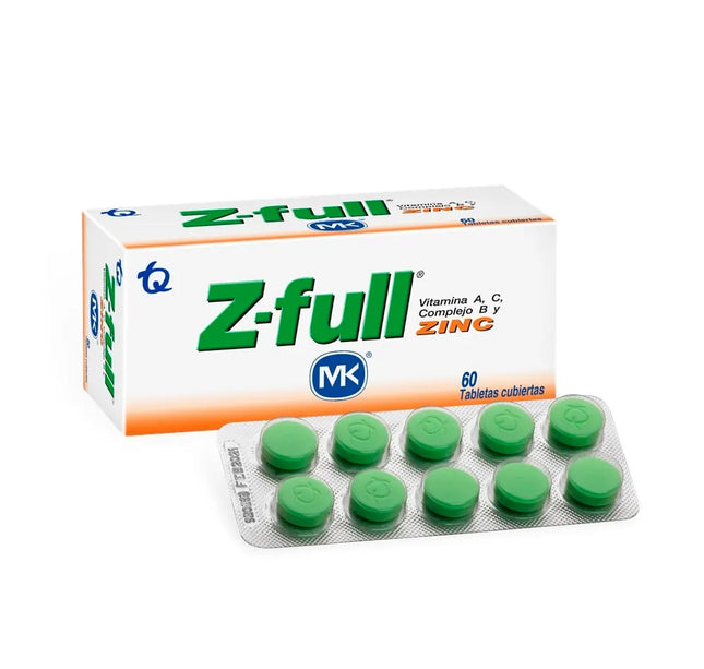 Z Full Zinc 60 Tabletas Mk