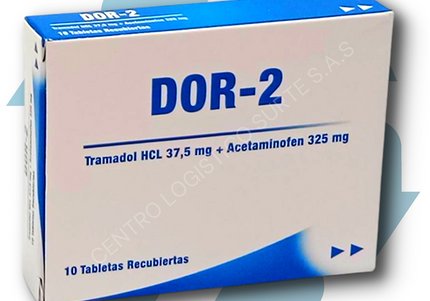 Dor-2  325 Mg / 37.5 Mg 10 Tabletas