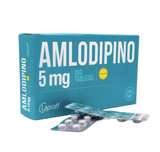 Amlodipino 5 Mg 300 Tbs