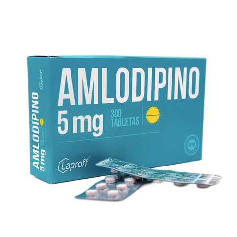 Amlodipino 5 Mg 300 Tbs