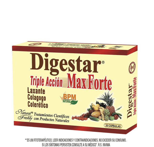 Digestar Max Forte 20 Capsulas