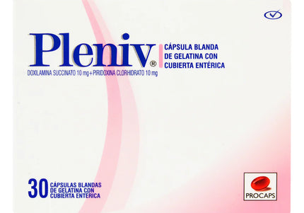 Pleniv 30 Capsulas Blandas