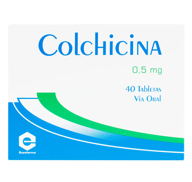 Colchicina 0.5 Mg 40 Tabletas Expofarma