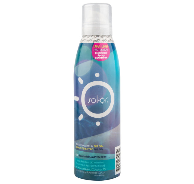 Bloqueador Sol-Or Adulto Fps 50 Resistente Al Agua 177 Ml
