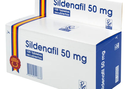 Sildenafil 50 Mg 100 Tabletas Rc