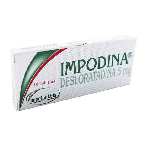 Impodina (Desloratadina 5 Mg) 10 Tbs