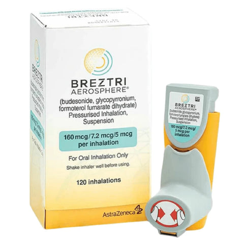 Breztri Aerosphere 160Mcg Inha.120 Dosis