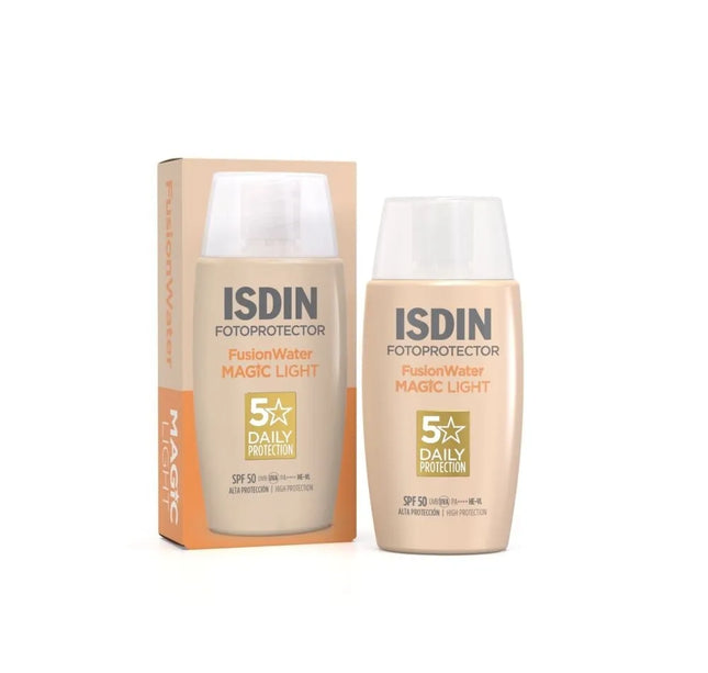 Fotoprotector Isdin Fusion Water Light 50M